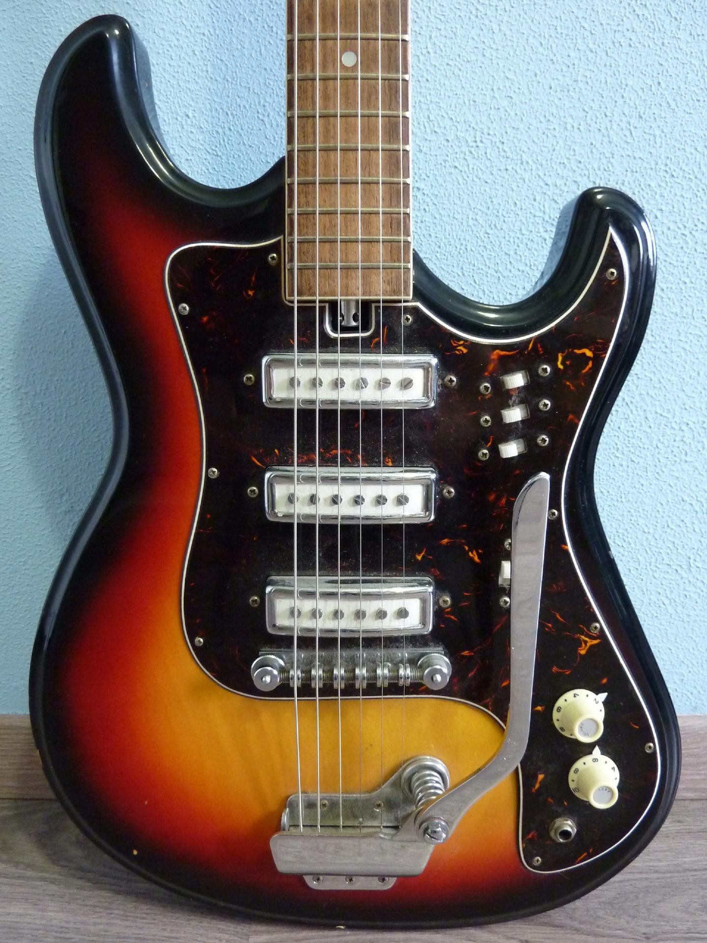 Teisco electric online guitar models